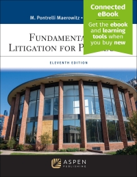 Cover image: Fundamentals of Litigation for Paralegals 11th edition 9781543847116
