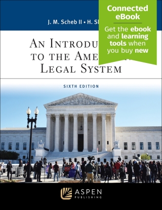 Cover image: An Introduction to the American Legal System 6th edition 9781543858211