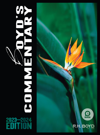 Imagen de portada: Boyd's Commentary 9798886350753