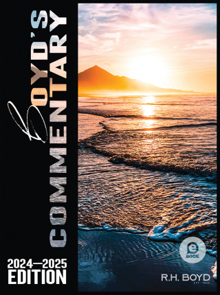 Imagen de portada: Boyd's Commentary 9798886352177