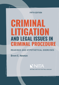 Cover image: Criminal Litigation and Legal Issues in Criminal Procedure 5th edition 9798886690002