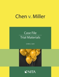 表紙画像: Chen v. Miller 1st edition 9798886690194