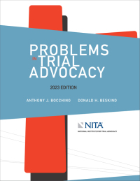 Imagen de portada: Problems in Trial Advocacy, 2023 Edition 1st edition 9798886690255