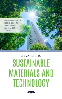 صورة الغلاف: Advances in Sustainable Materials and Technology 9781685079673