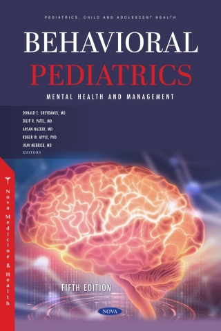 Cover image: Behavioral Pediatrics: Mental Health and Management. Fifth Edition 9798886970609