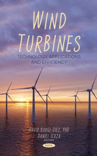 Imagen de portada: Wind Turbines: Technology, Applications and Efficiency 9781685079741