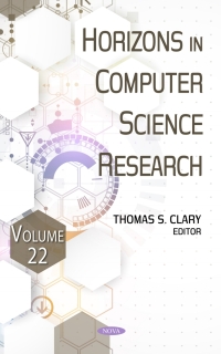 Imagen de portada: Horizons in Computer Science Research. Volume 22 9798886971019