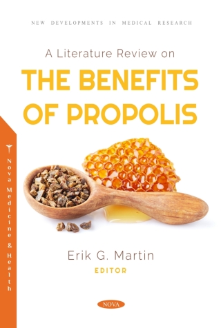 Cover image: A Literature Review on the Benefits of Propolis 9798886972535