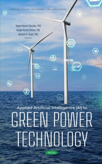 Imagen de portada: Applied Artificial Intelligence (AI) to Green Power Technology 9798886971316