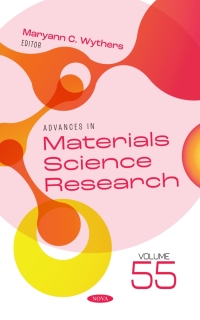 Cover image: Advances in Materials Science Research. Volume 55 9798886972139