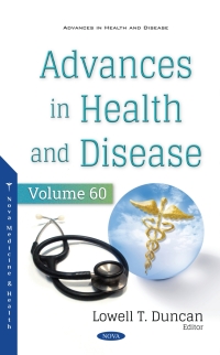 表紙画像: Advances in Health and Disease. Volume 60 9798886972818