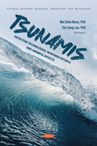 Imagen de portada: Tsunamis: Detection Technologies, Response Efforts and Harmful Effects 9798886974836