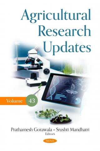 Cover image: Agricultural Research Updates. Volume 43 9798886975505