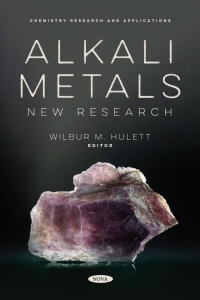 Cover image: Alkali Metals: New Research 9798886977066