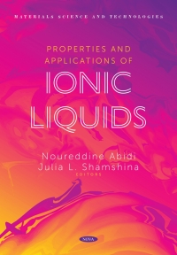 Cover image: Properties and Applications of Ionic Liquids 9798886976359