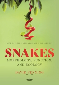 Cover image: Snakes: Morphology, Function, and Ecology 9798886978551