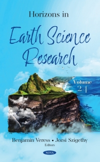 Imagen de portada: Horizons in Earth Science Research. Volume 24 9798886979206