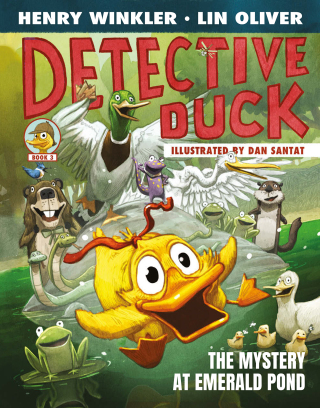 Cover image: Detective Duck: The Mystery at Emerald Pond (Detective Duck #3) 9781419780486