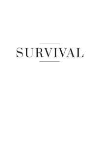 Cover image: Survival 9798887192321