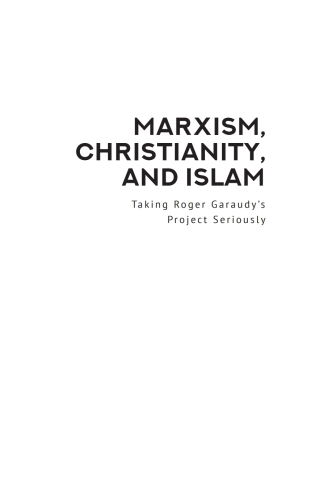 Cover image: Marxism, Christianity, and Islam 9798887192833