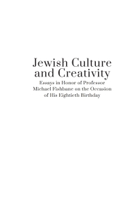 Cover image: Jewish Culture and Creativity 9798887193069