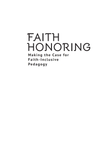 Imagen de portada: Faith Honoring 9798887196015