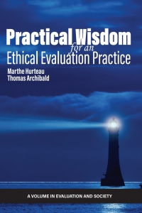 Omslagafbeelding: Practical Wisdom for an Ethical Evaluation Practice 9798887300863