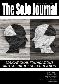 Cover image: The SoJo Journal: Volume 8 #1 9798887303031