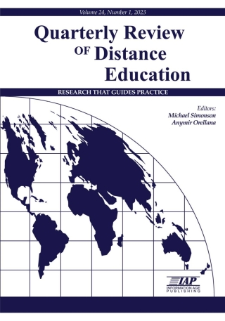 صورة الغلاف: Quarterly Review of Distance Education: Volume 24 #1 9798887304137