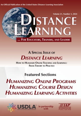 Cover image: Distance Learning: Volume 21 #3 9798887308128