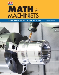 Cover image: Math for Machinists 2nd edition 9781637767078
