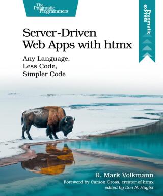 Cover image: Server-Driven Web Apps with htmx 1st edition 9798888650769