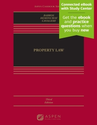 Imagen de portada: Property Law 3rd edition 9798889060475