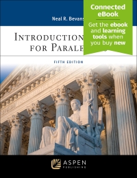 Cover image: Introduction to Law for Paralegals 5th edition 9798886142211