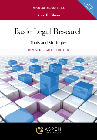 Cover image: Basic Legal Research 8th edition 9798889061670