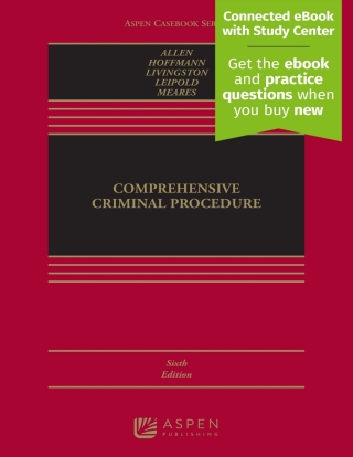 Cover image: Comprehensive Criminal Procedure 6th edition 9798889061823