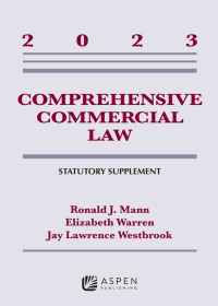 Imagen de portada: Comprehensive Commercial Law 2023 Statutory Supplement 9798889062158