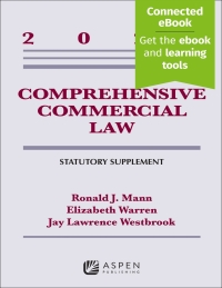 صورة الغلاف: Comprehensive Commercial Law 2023 Statutory Supplement 9798889062158