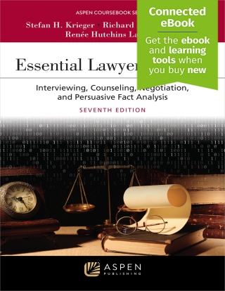 Cover image: Essential Lawyering Skills 7th edition 9798889062608
