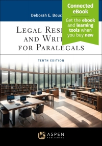 Imagen de portada: Legal Research and Writing for Paralegals 10th edition 9781543847581