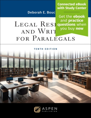 Cover image: Legal Research and Writing for Paralegals 10th edition 9781543847581