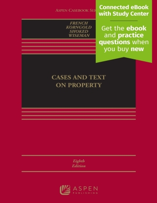 Imagen de portada: Cases and Text on Property 8th edition 9781543857658