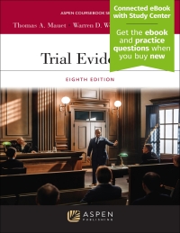 Imagen de portada: Trial Evidence 8th edition 9798886142341