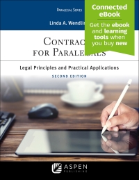 Imagen de portada: Contracts for Paralegals 2nd edition 9781454869153