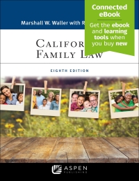 Cover image: California Family Law 8th edition 9781543815443