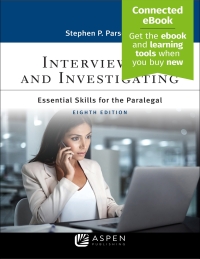 Cover image: Interviewing and Investigating 8th edition 9781543840209