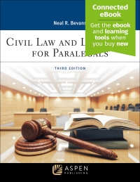 Cover image: Civil Law and Litigation for Paralegals 3rd edition 9781543826111