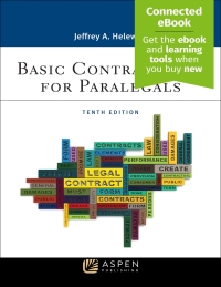 Cover image: Basic Contract Law for Paralegals 10th edition 9781543839531