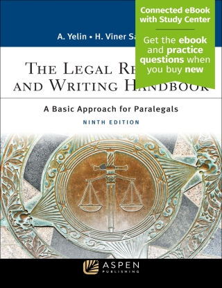 Cover image: Legal Research and Writing Handbook 9th edition 9781543826180