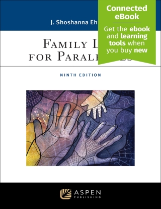 Cover image: Family Law for Paralegals 9th edition 9781543847345